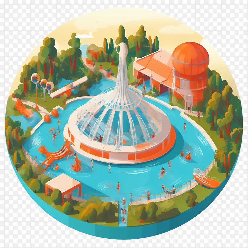 水上乐园——夏日乐趣