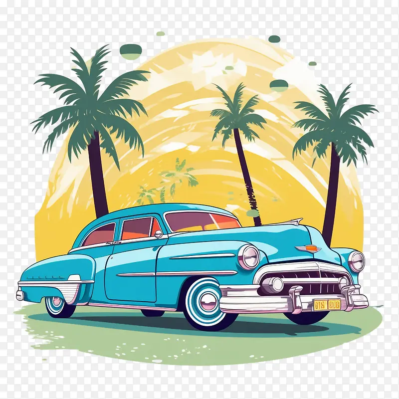 复古车-暑假