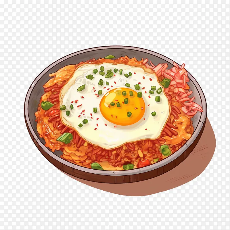 韩国料理——炒饭