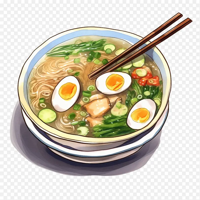 面条-鸡蛋
