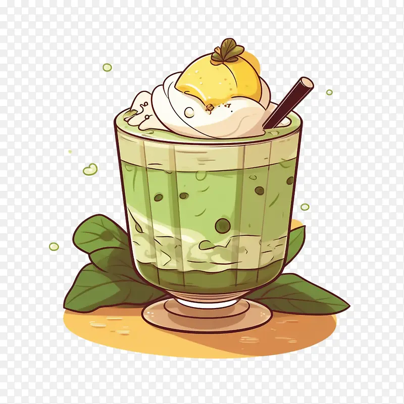 鳄梨-绿茶