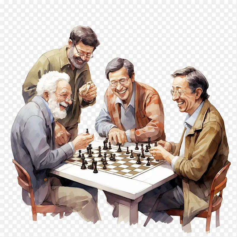 世界国际象棋日-世界国际象棋日国际象棋老年团体象棋