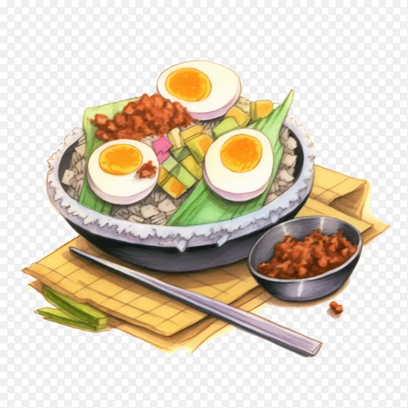 马来美食-木勺