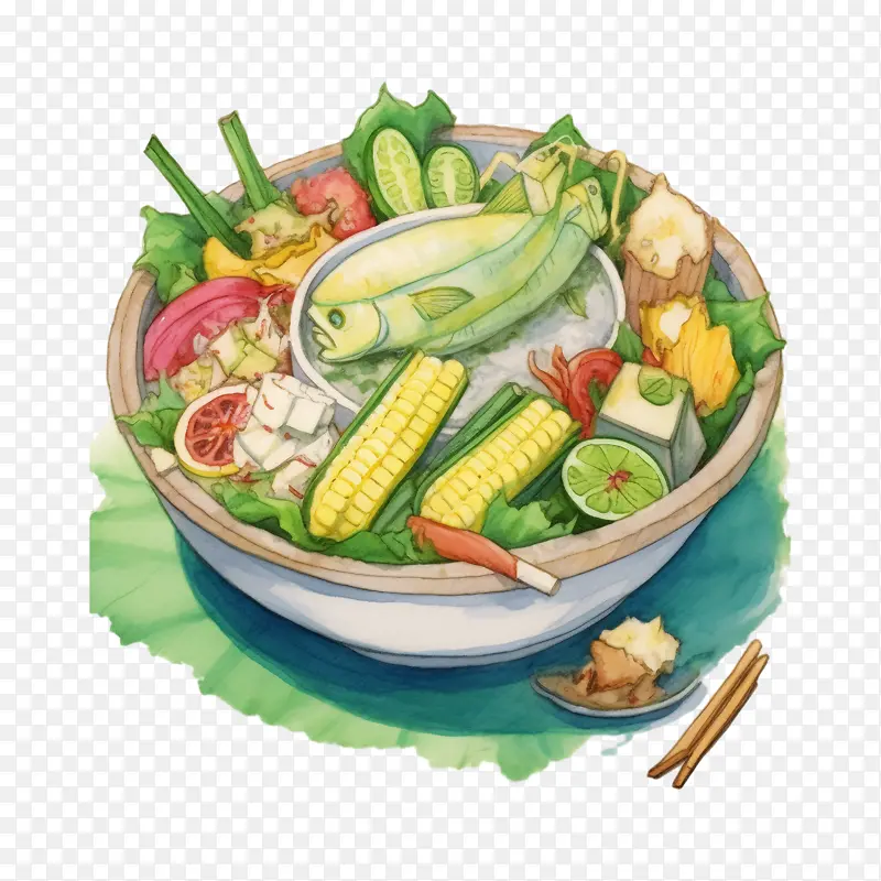 马来美食——沙拉