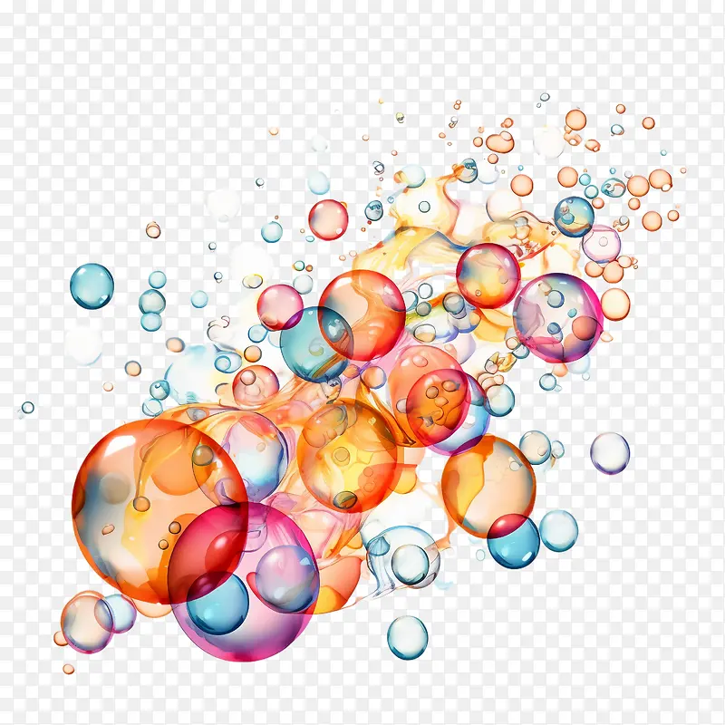 气泡-气泡气泡水液体流动
