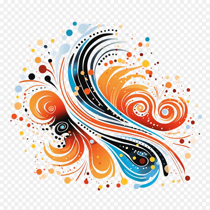 naidoc周-naidoc周抽象多彩飞溅液体