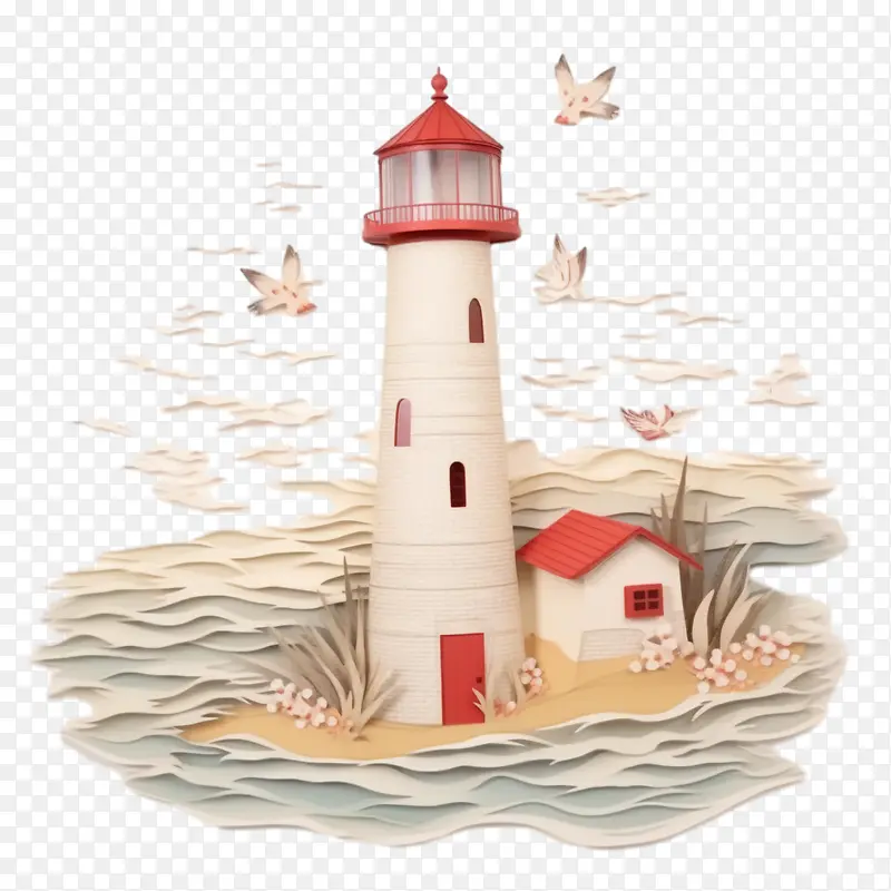 灯塔-灯塔灯塔海景海洋海滩