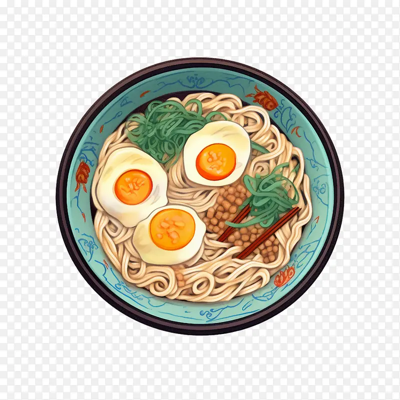 面条-鸡蛋