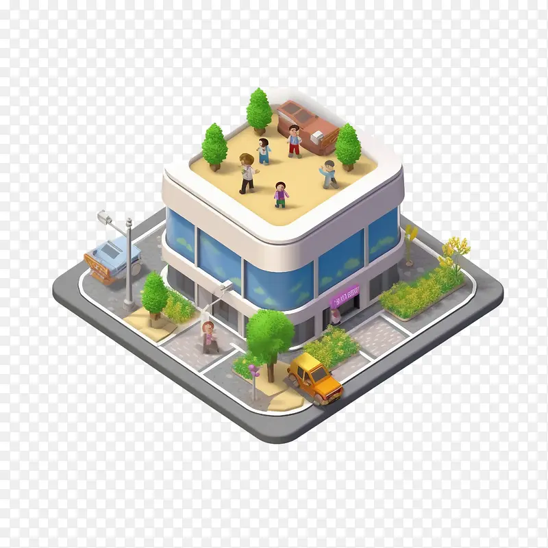 办公室-办公楼城市办公场所
