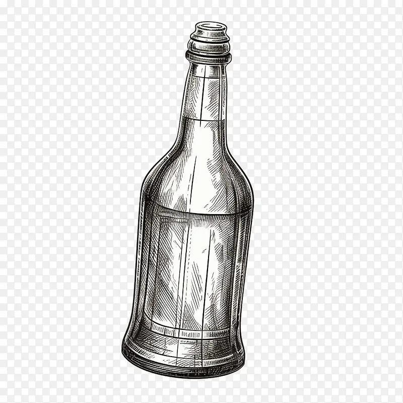 啤酒瓶-啤酒瓶玻璃瓶复古啤酒