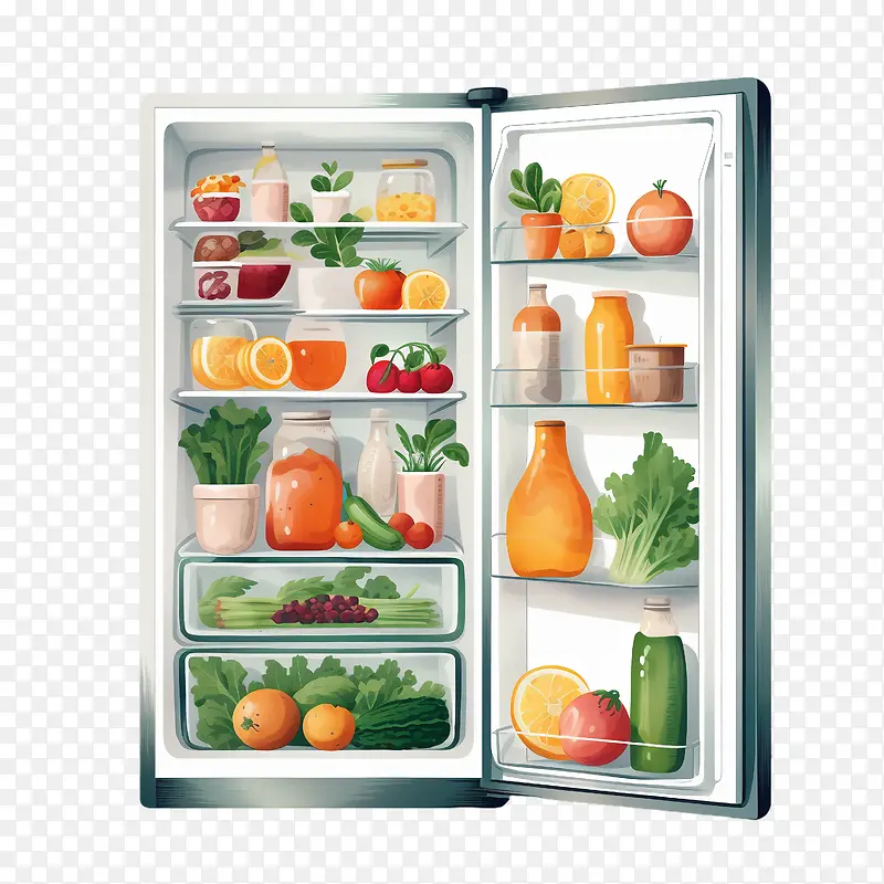 冰箱-冰箱水果蔬菜果汁冰沙