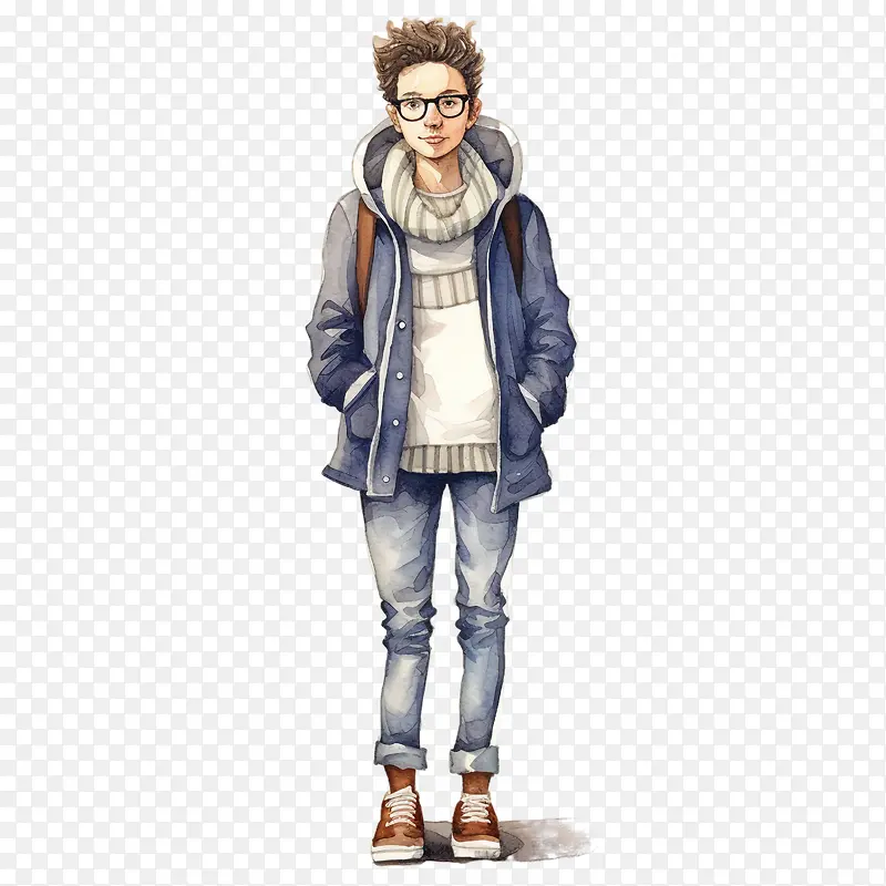 极客男人-极客男人男士冬季服装夹克牛仔裤