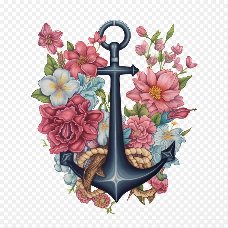 锚-插花