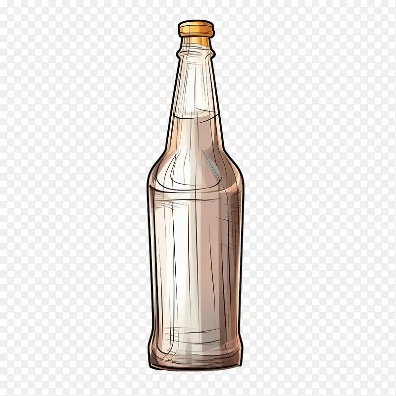 啤酒瓶-啤酒瓶啤酒玻璃瓶啤酒瓶饮料容器