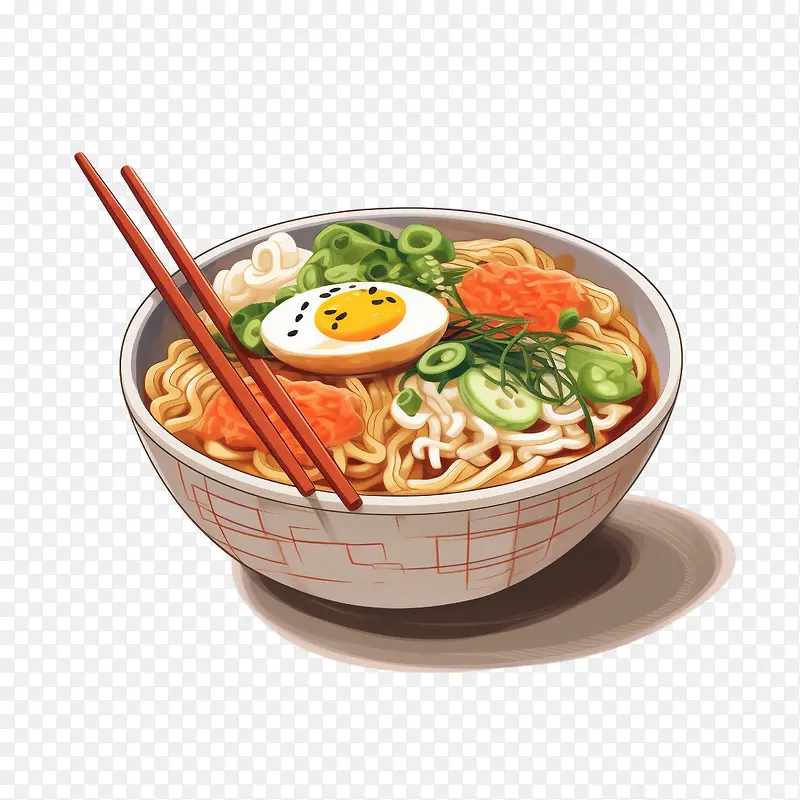 面条-面条拉面面条汤日本料理