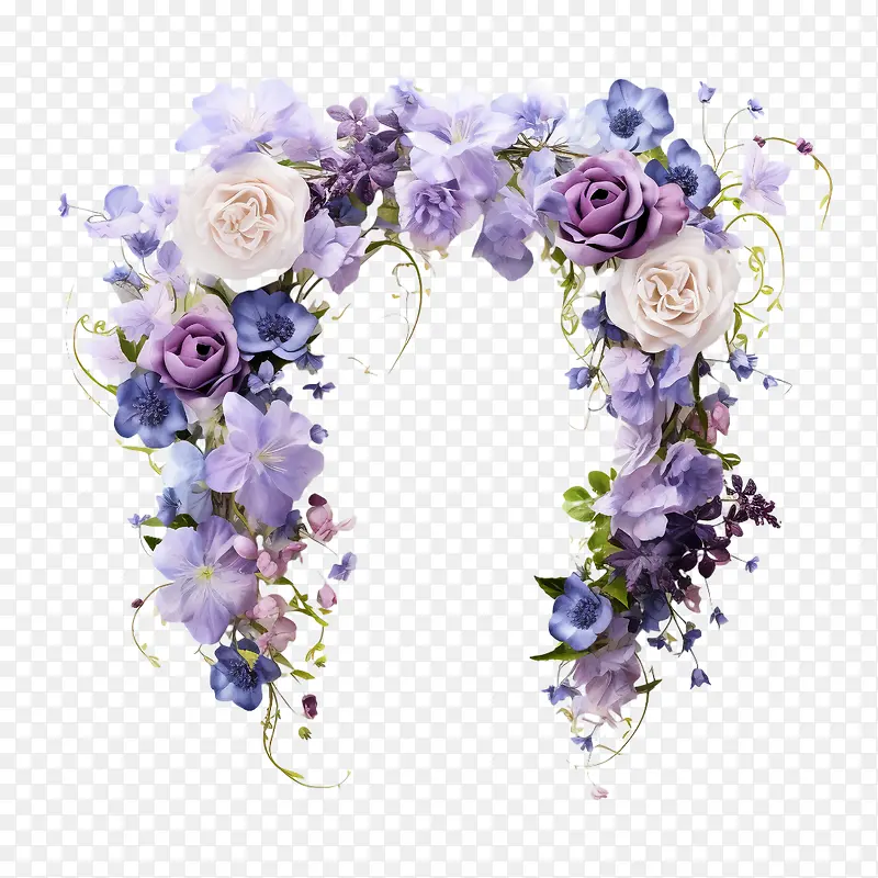 花拱门-花环