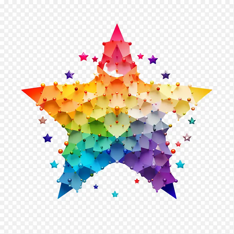 彩虹形状-几何形状