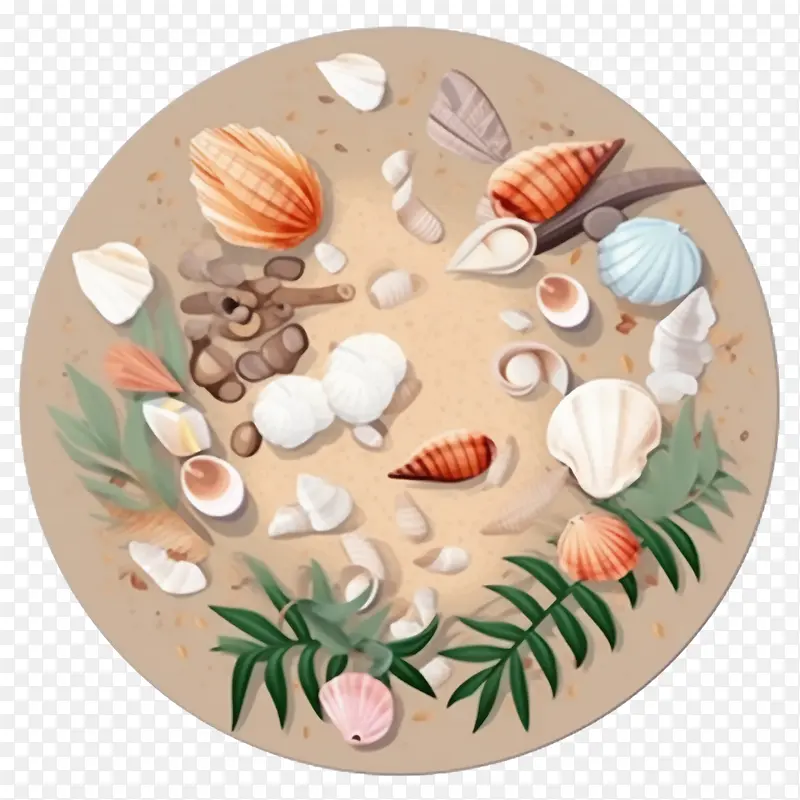 贝壳-贝壳贝壳贝壳海滩沙子