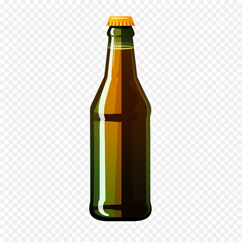 啤酒瓶-啤酒瓶水瓶啤酒棕色