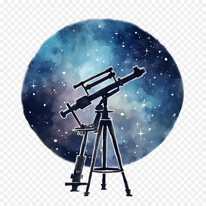太空观测站-太空观测站太空探索日天文望远镜夜空