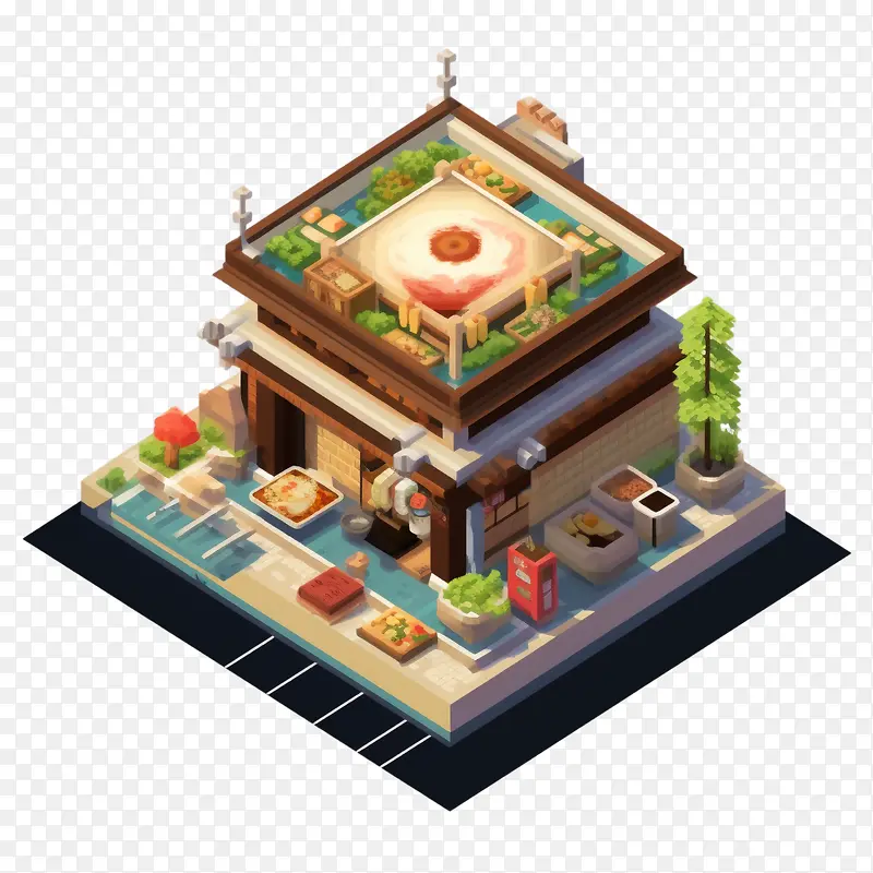 日本建筑-寿司