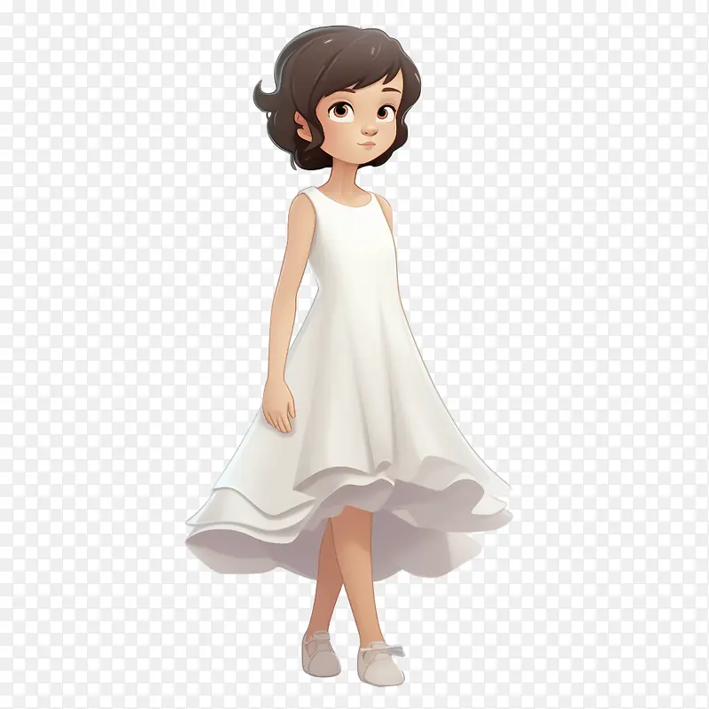 白色礼服-正式服装