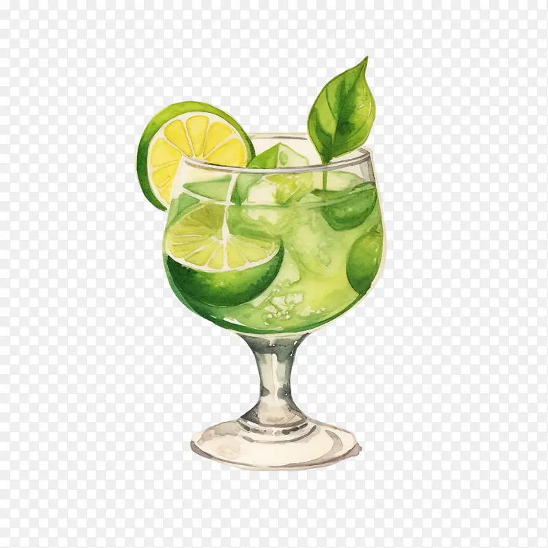 青柠鸡尾酒-西瓜