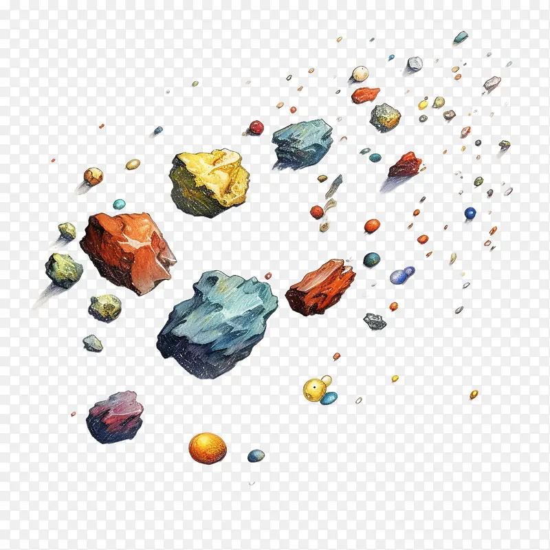 国际小行星日-国际小行星日陨石小行星流星太空岩石