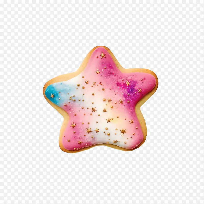 糖饼干-糖饼干星柔和水彩糖饼干