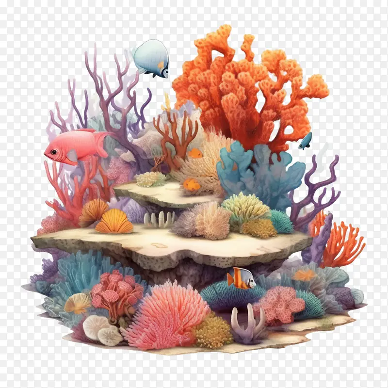 珊瑚礁-珊瑚礁水族馆珊瑚礁鱼海洋