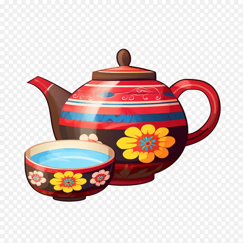 茶壶-花艺设计