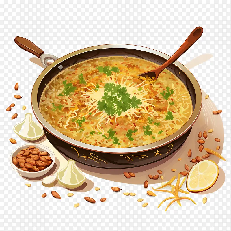 haleemmuharram-haleemmuharram汤香料面条蔬菜