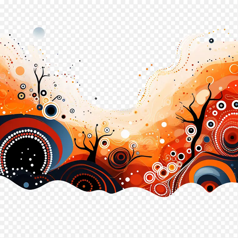 naidoc周-naidoc周抽象多彩液体有机
