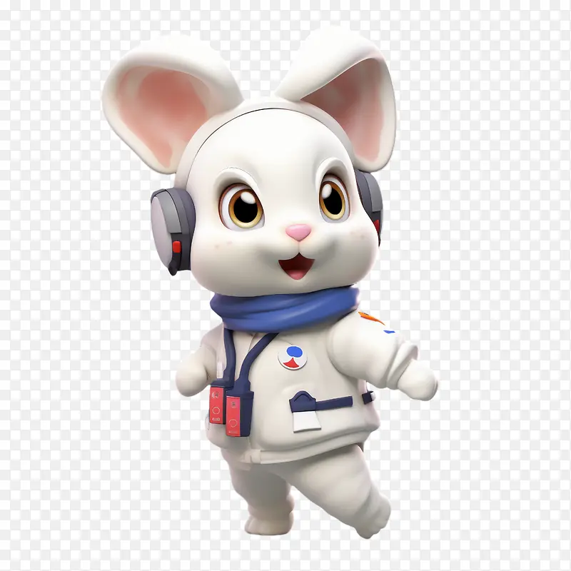 卡通兔子-卡通兔子兔子兔子卡通太空服