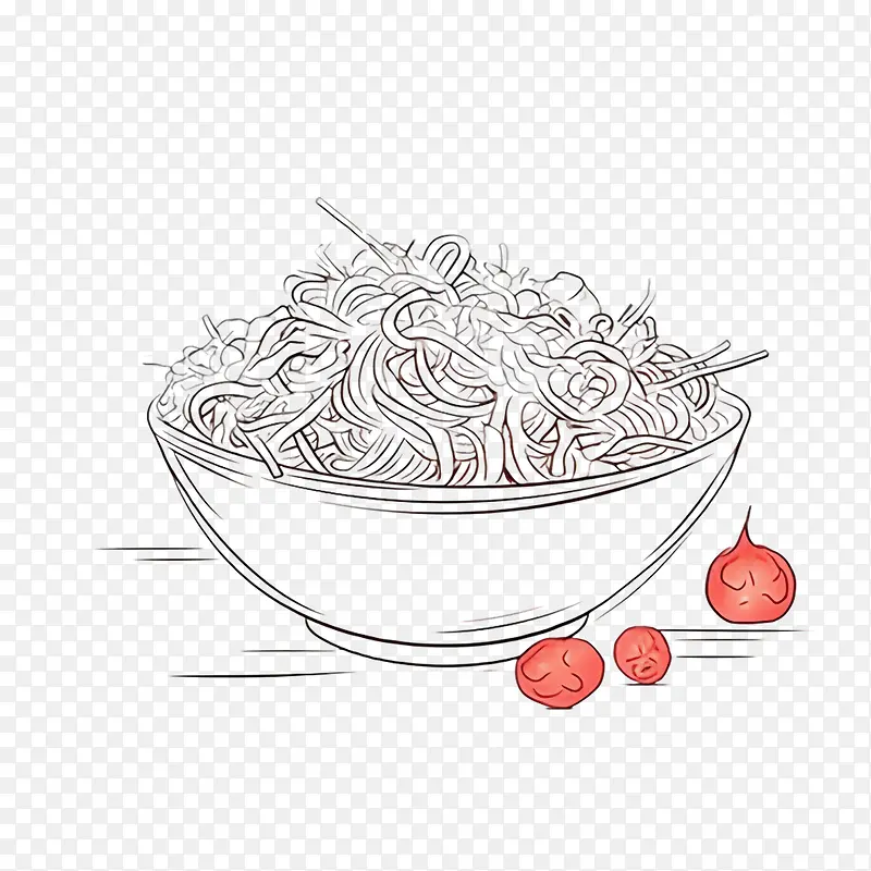 涂鸦面条-巧克力