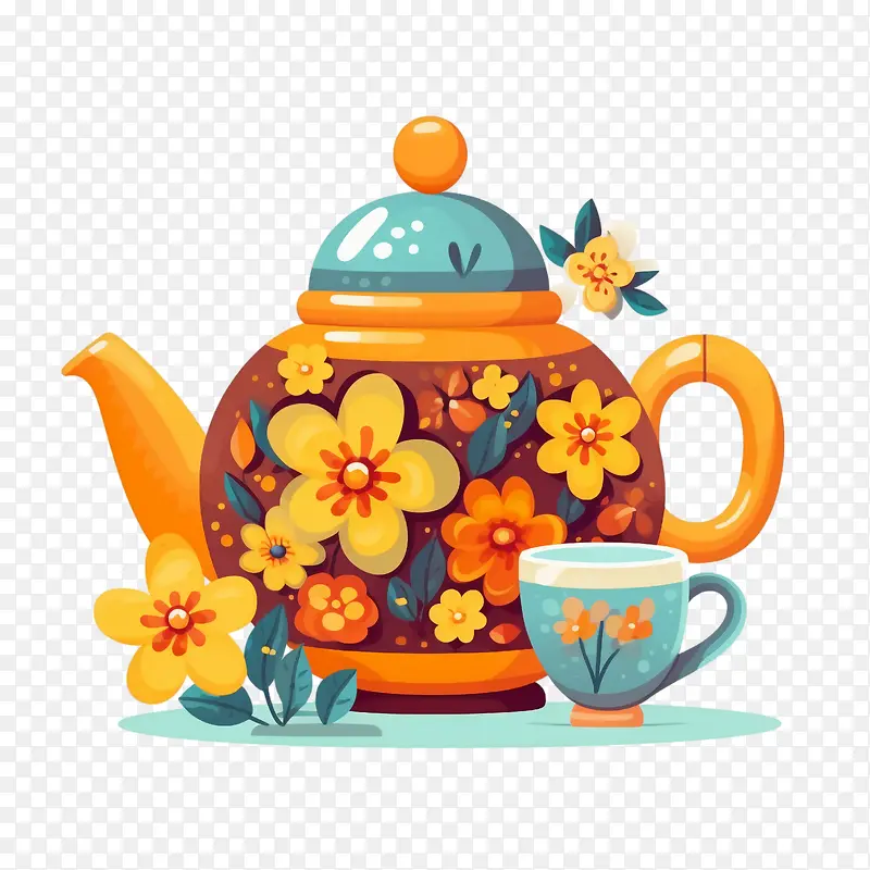 茶壶-花艺设计