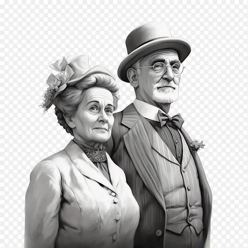 叔叔婶婶日-高顶礼帽