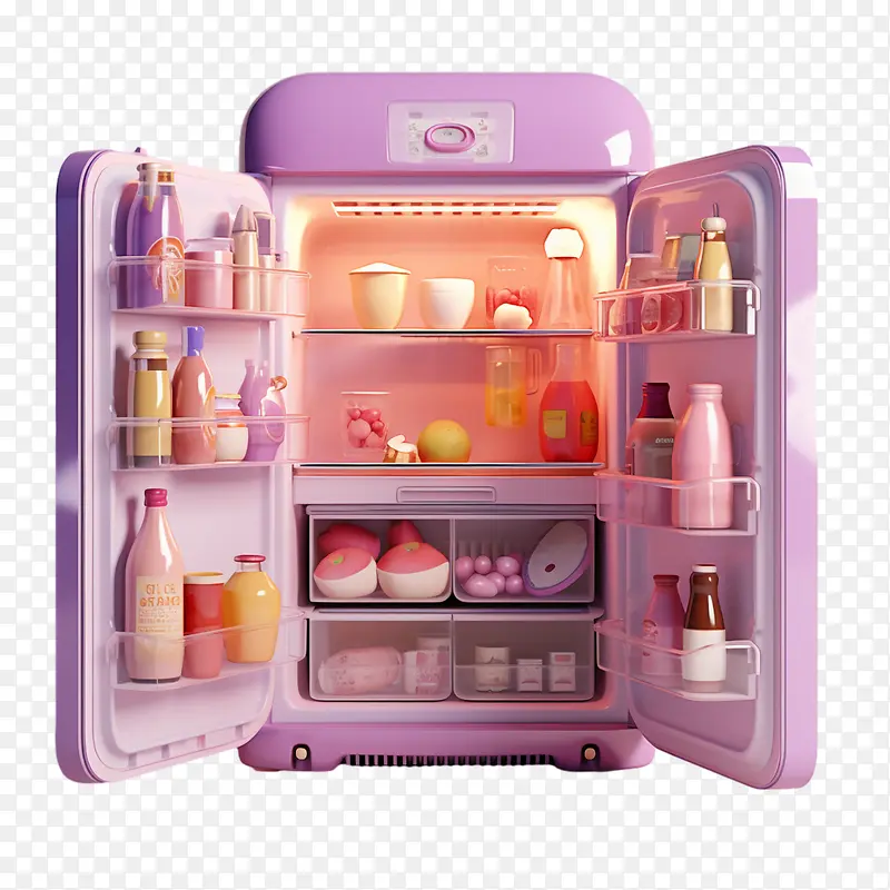 冰箱-冰箱冰箱食品美容化妆品