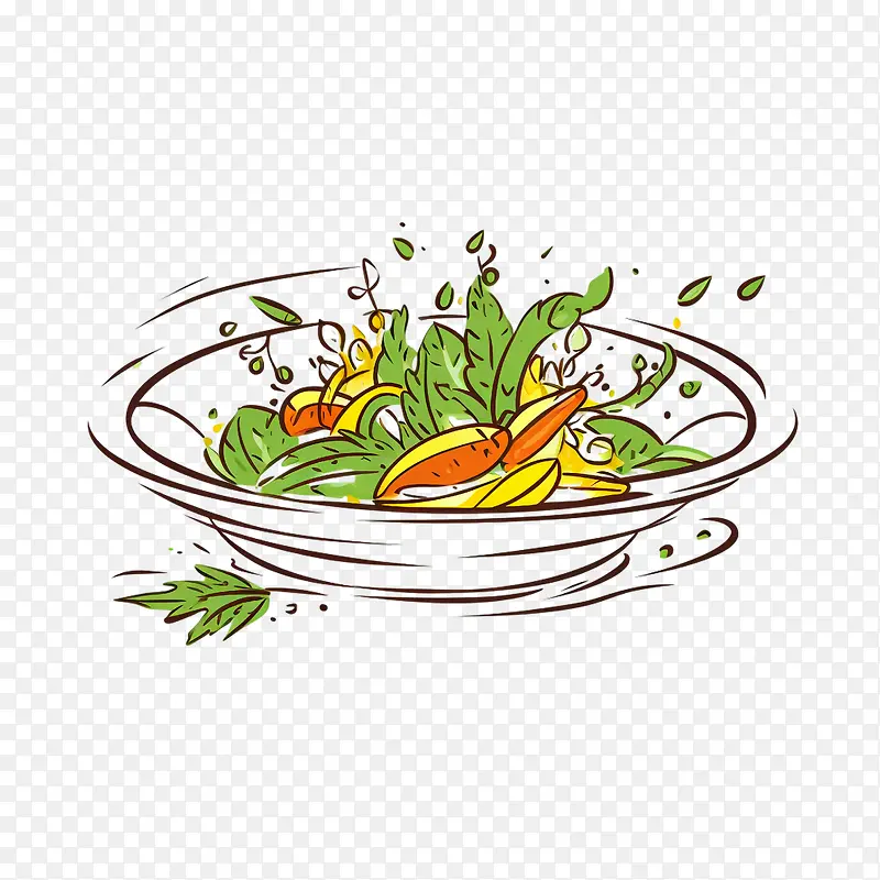 素描沙拉-橄榄油