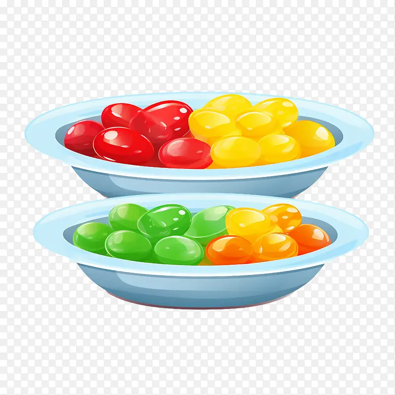 果冻豆-果冻豆果冻豆碗食品甜点