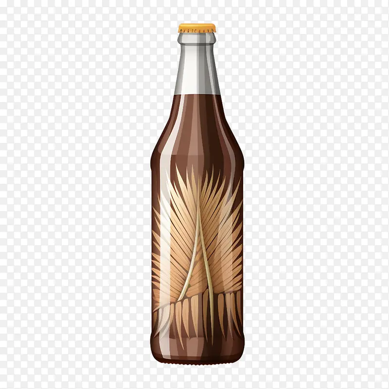 啤酒瓶-啤酒瓶啤酒瓶棕色木质
