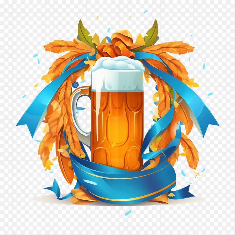 慕尼黑啤酒节-慕尼黑啤酒节啤酒杯派对庆祝活动