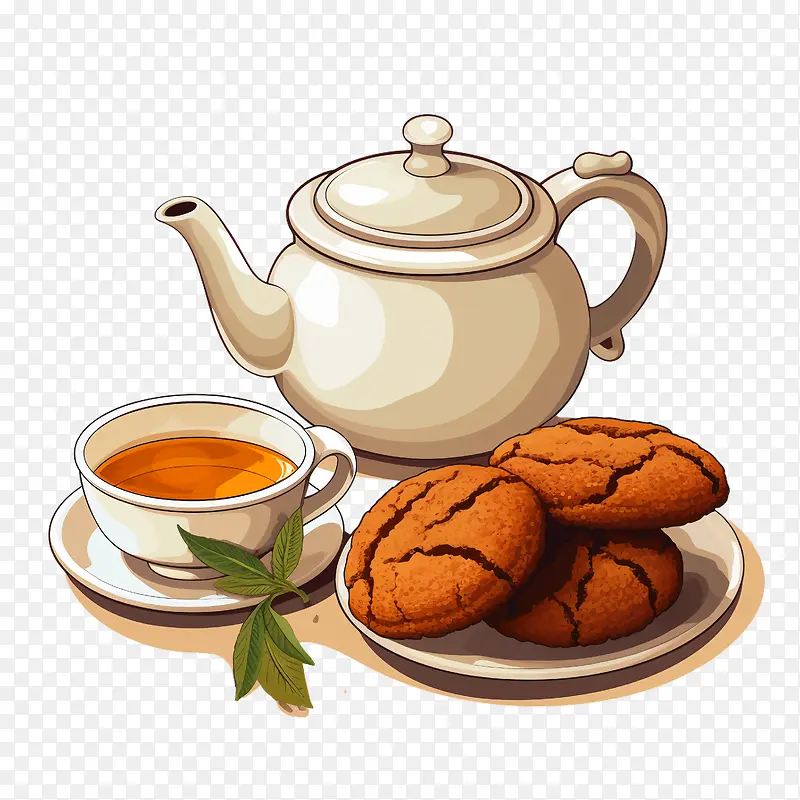 姜饼-绿茶