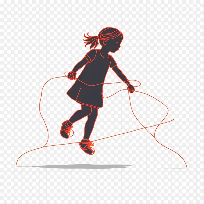 一行女孩-一行女孩可爱的女孩体操跳跃运动