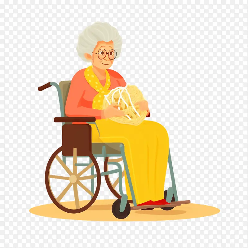 老妇人-老妇人老妇人奶奶轮椅老年妇女
