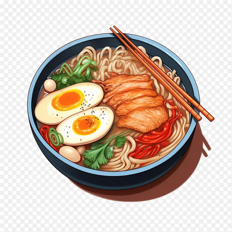 面条-鸡蛋