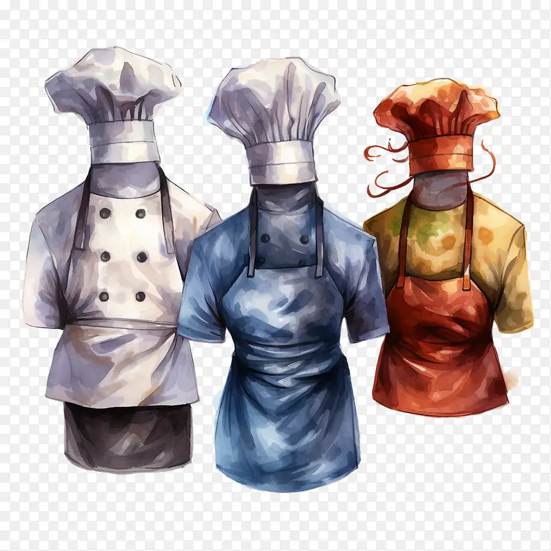 烹饪者日-烹饪者日厨师厨师围裙无边礼帽