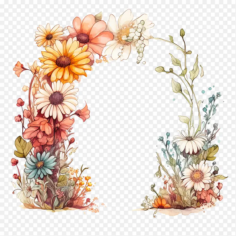 花拱门-薰衣草