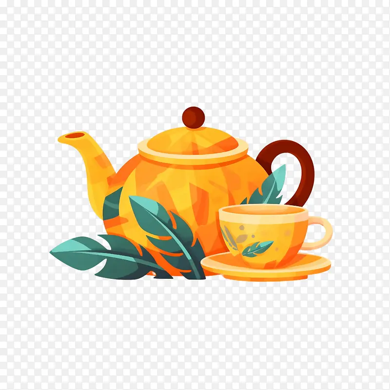 茶壶-茶壶茶壶茶杯茶叶茶叶