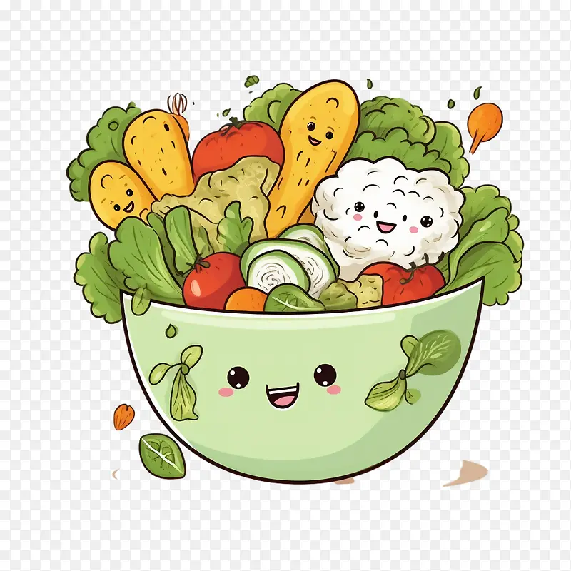 沙拉——健康的生活方式